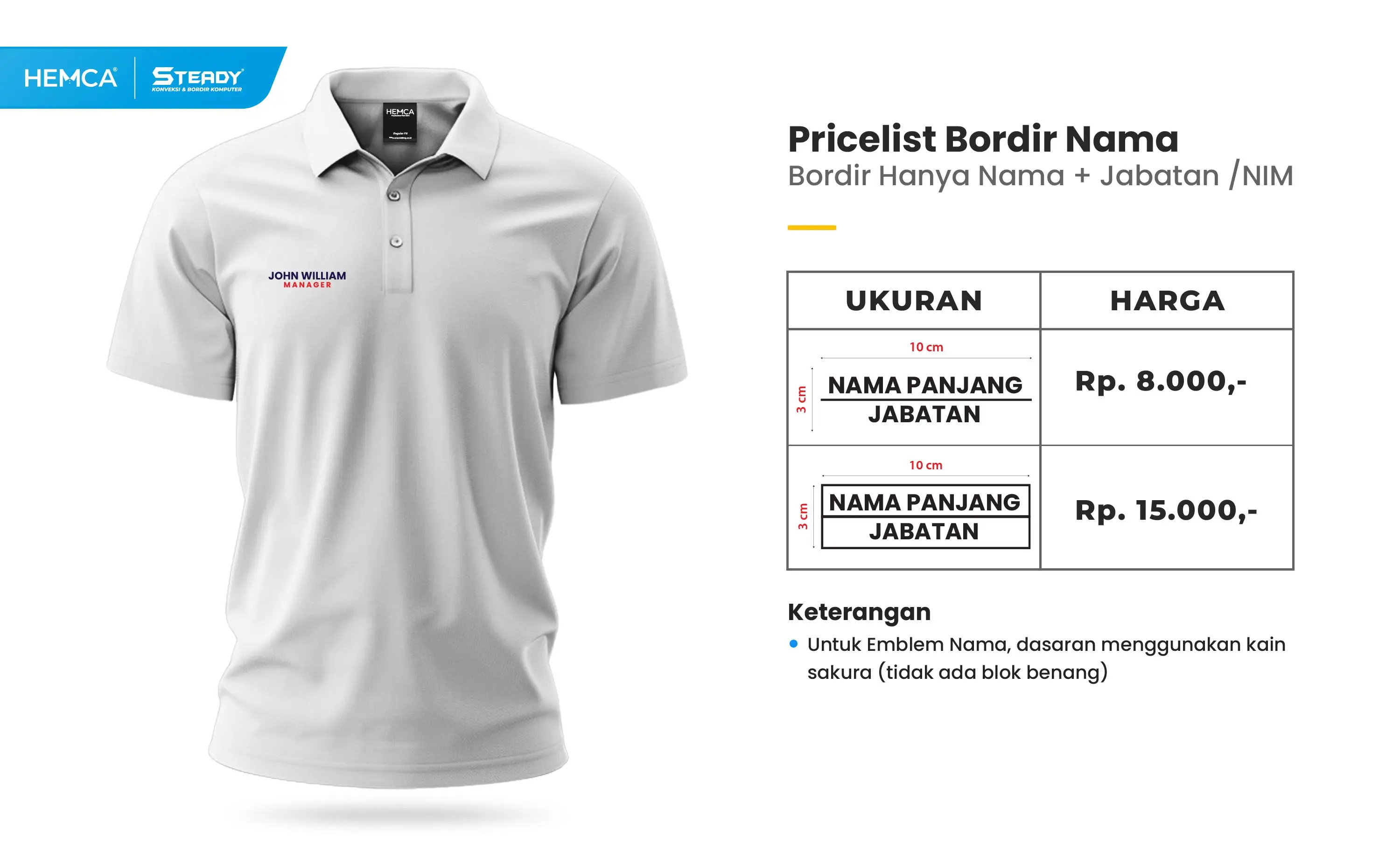 Kaos Oblong Sablon